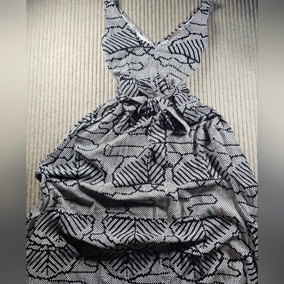 Bel Kazan Dresses & Skirts - BEL KAZAN Anthropologie Black & White Sleeveless MAXI Dress S